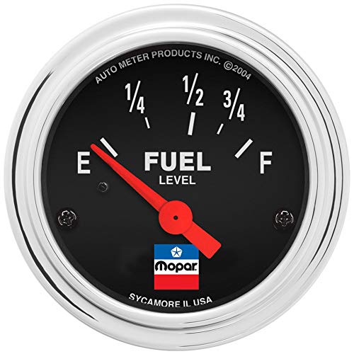 Fuel Level Auto Meter, 2-1/16", 73 E/8-12 F, Elec, Mopar Classic