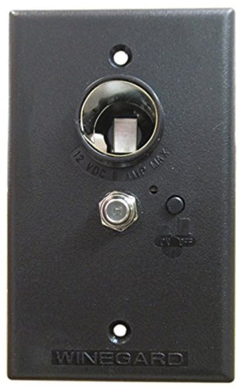 Winegard Wall Plate RV-7032 Power Supply Brown