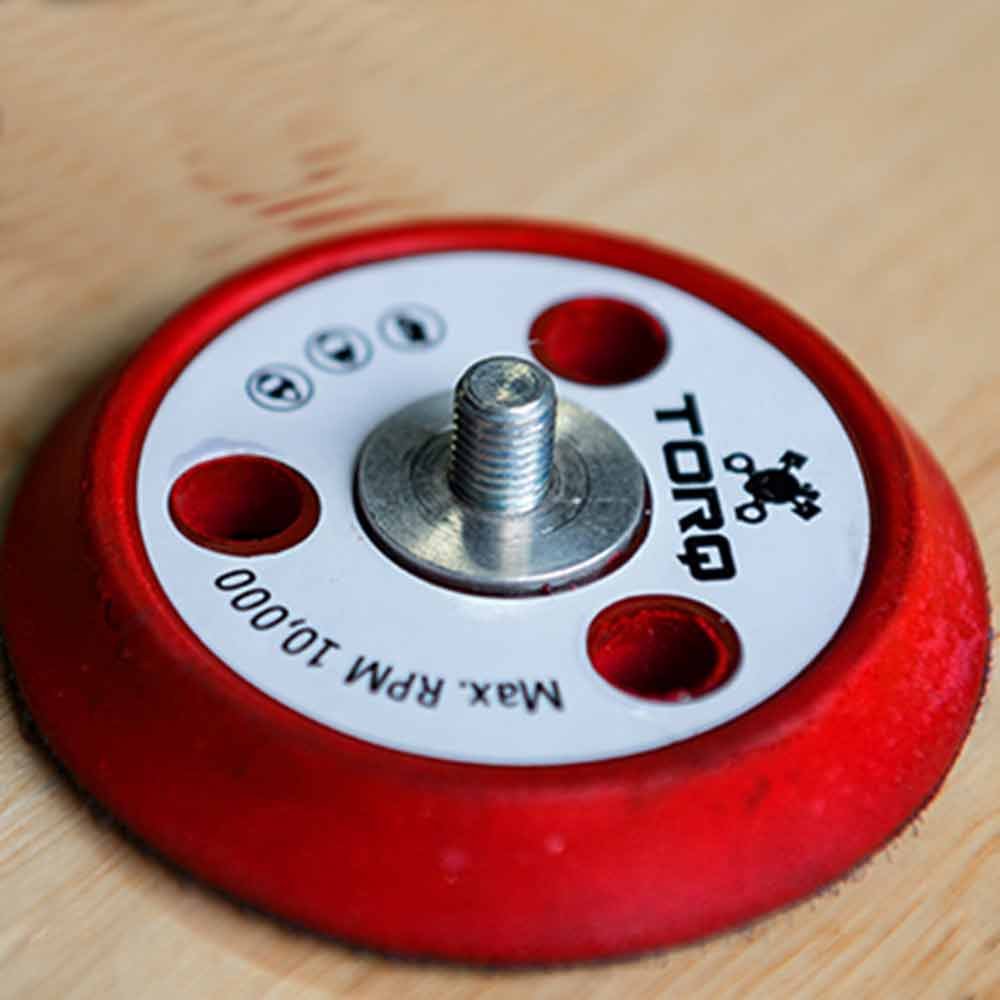 Chemical Guys BUFLC_200 Torq R5 Dual-Action Backing Plate with Hyper Flex Technology, Red (3 Inch)