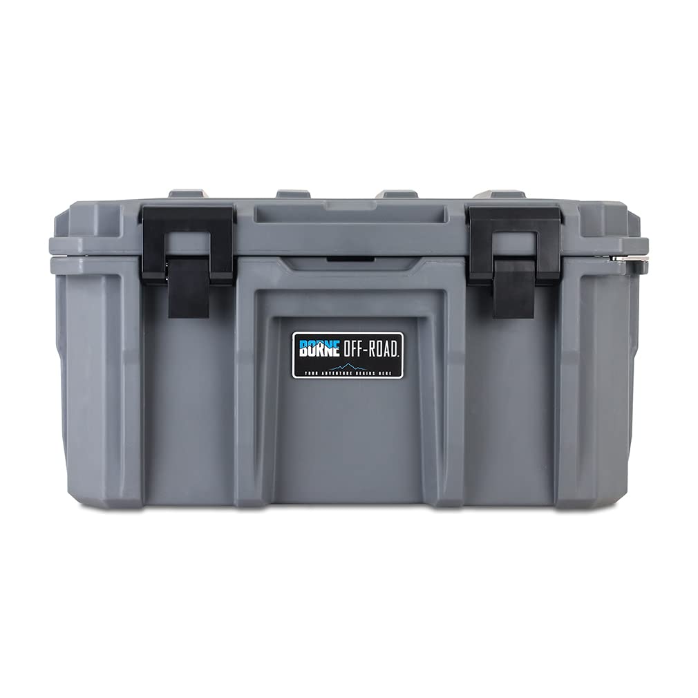 Borne Off-Road Mishimoto Hard Case, 53 Quarts, Gunship Gray
