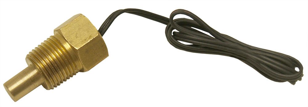 3/8" Derale Replacement NPT Thread-In Probe , Black