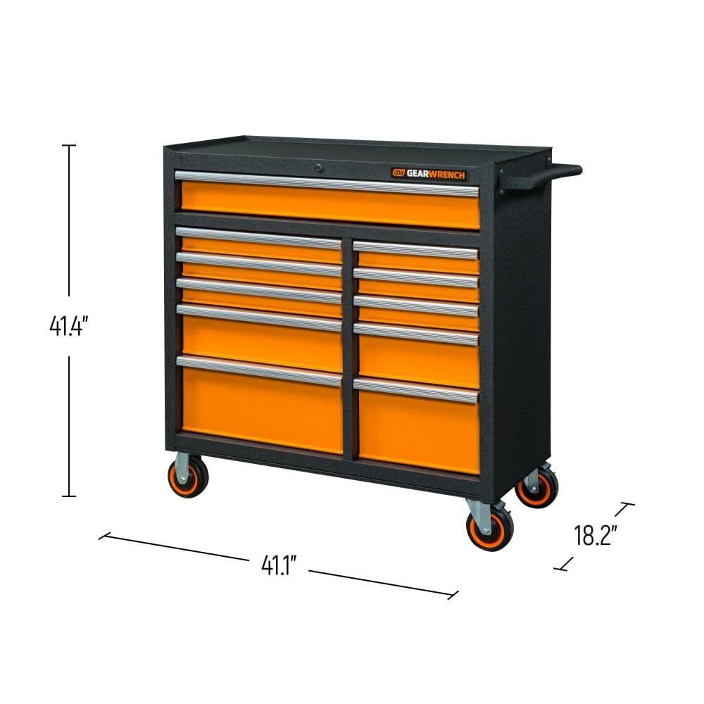 11 Drawer GEARWRENCH 41" GSX Series Rolling Tool Cabinet - 83245