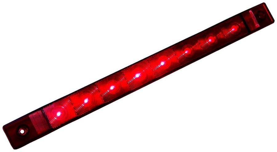 Piranha Red LED Thin-Line Stop, Turn and Tail Light Peterson V869R