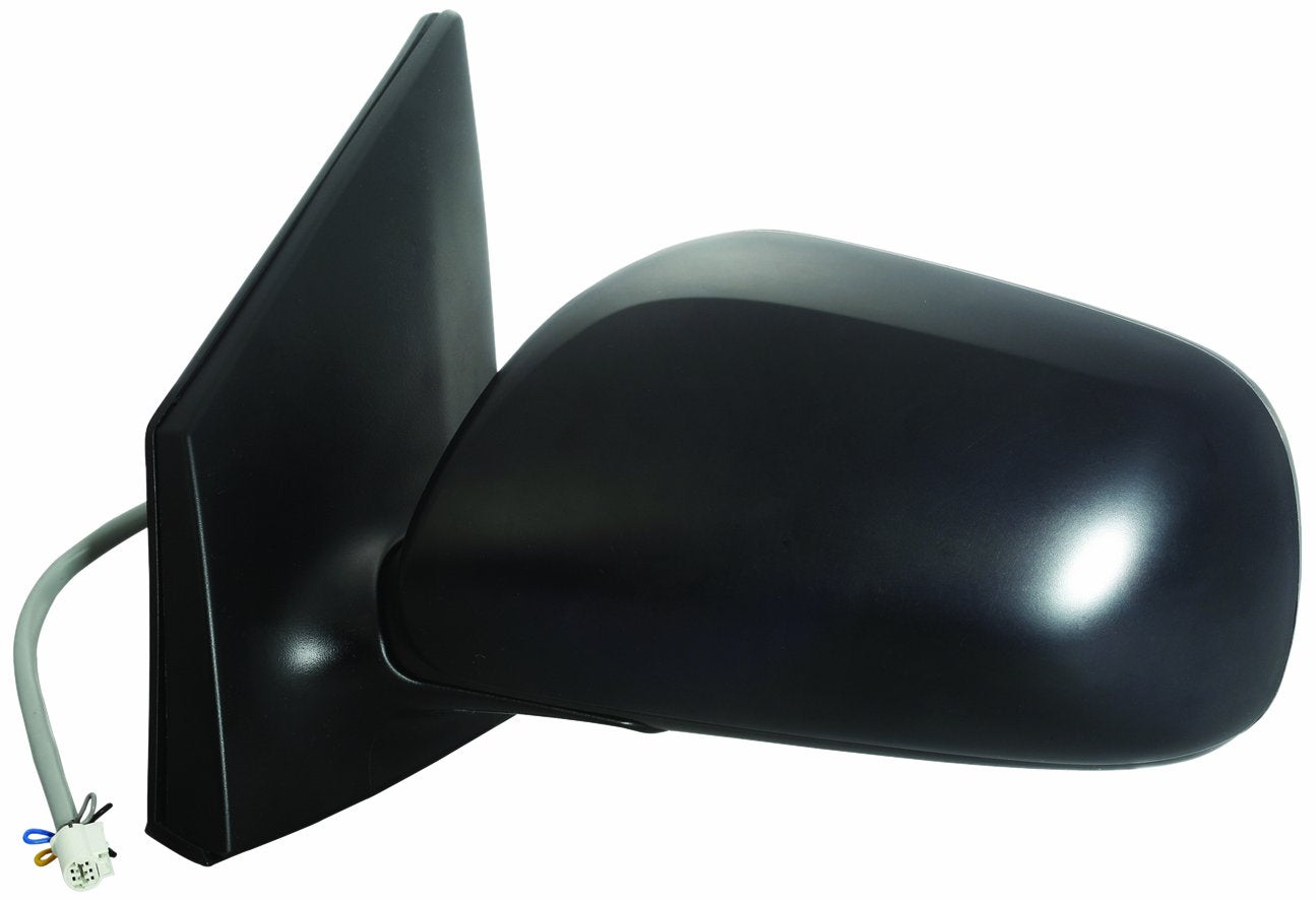 Mirror Driver Side for Toyota Corolla US Built, Textured Cover, Foldaway; Toyota Corolla Japan Built, Textured Cover, Foldaway, Power