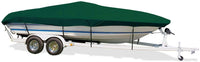 Semi-Custom Trailerite Boat Cover for Day Cruiser Boats with Inboard/Outboard Motor, Hunter Green (16'5" - 17'4" CL x 82" B)