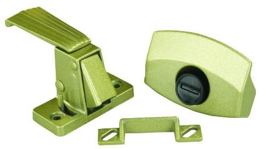 Non-Locking JR Products Privacy Latch - Gold