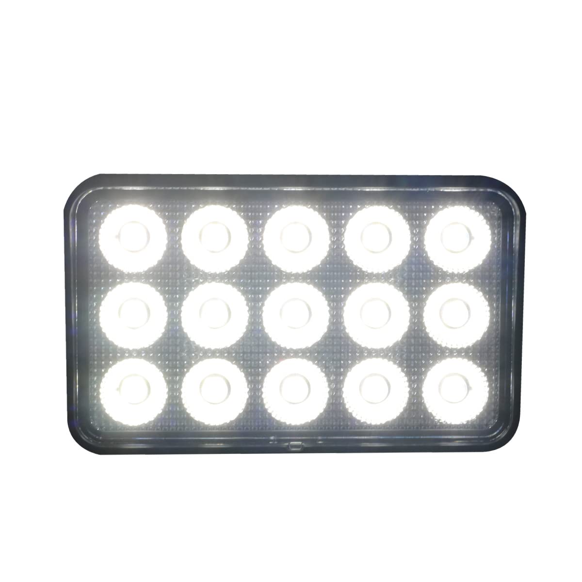 Auxiliary Light Race Sport Lighting Fit 6 x 3.75in 60-Watt Rectangle IQ Series LED Flood Beam RS6IQ60W