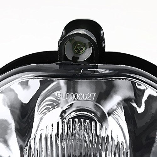 Clear Lens Fog Lights SPEC-D TUNING +HB4(9006) Bulbs Compatible with 2002-2008 Dodge Ram 1500 2500 3500, 2004-2006 Dodge Durango, L+R Pair Assembly