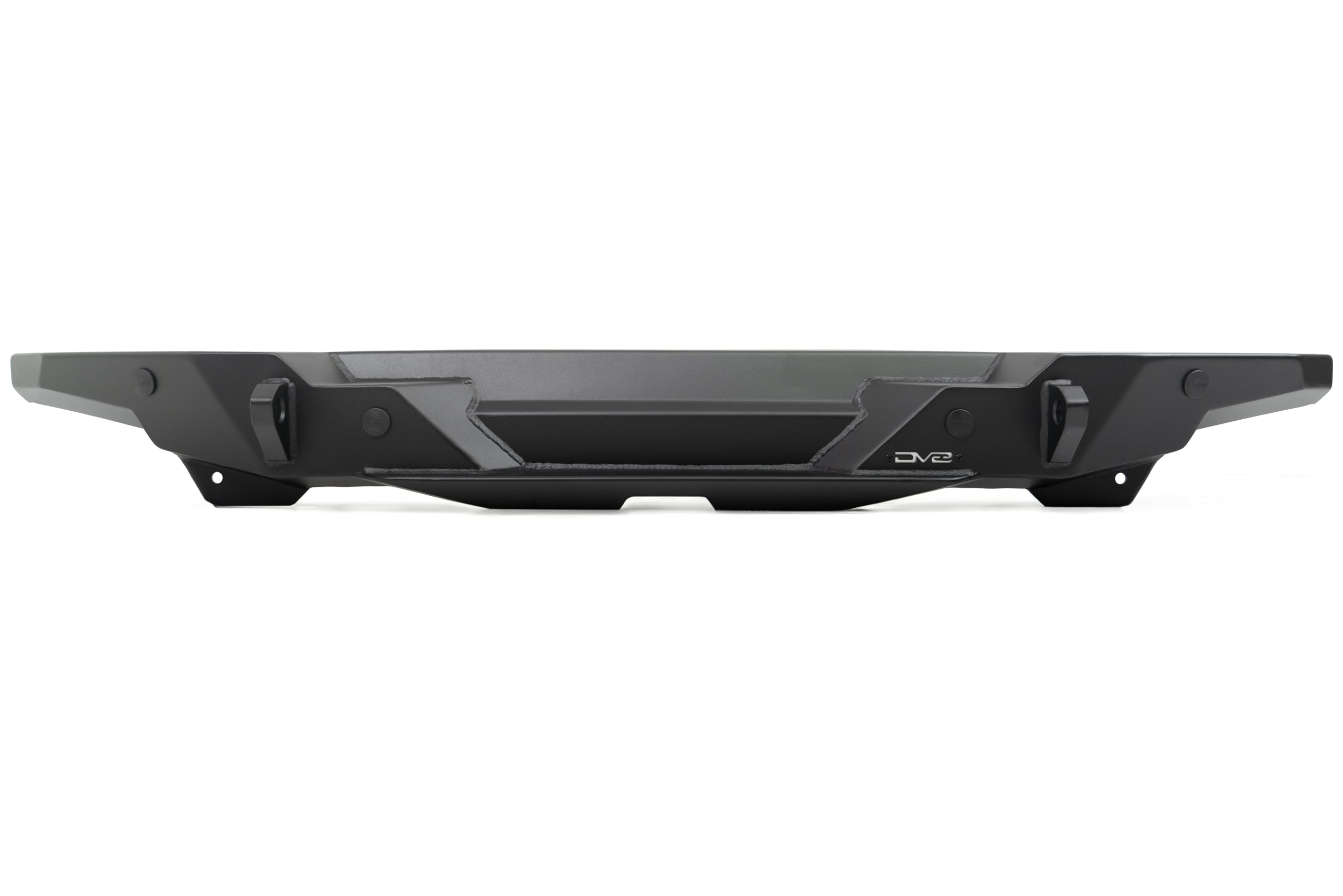 FS-15 Series DV8 Offroad Rear Bumper for the 2018-2025 Jeep Wrangler JL | Compatible with Factory Hitch | License Plate Relocation Bracket with Plate Light | Welded-in Zip Tie Tabs