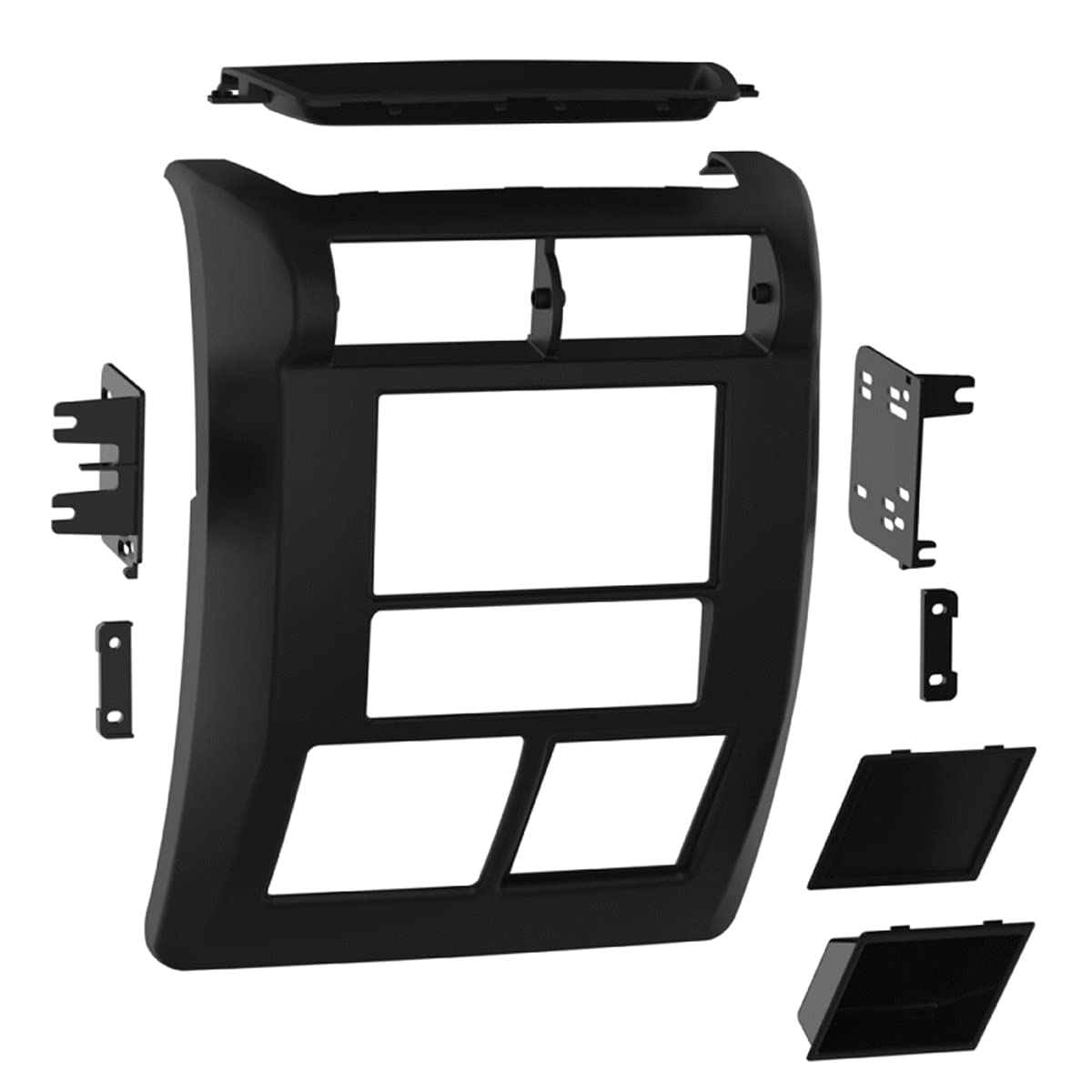 Metra 95-6549 DDIN in-Dash Install Kit 1997-2002 Jeep Wrangler