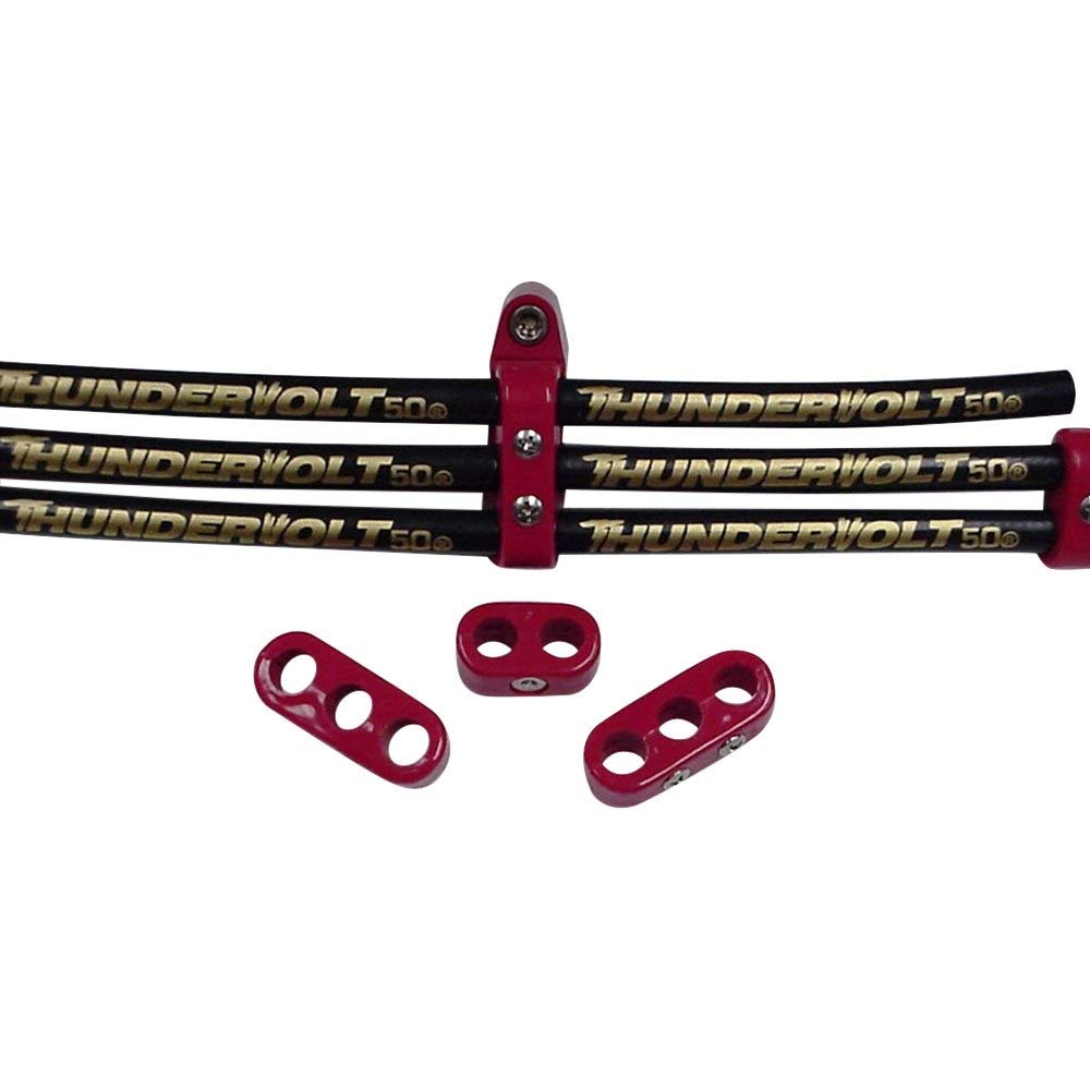 V6 Taylor Cable 42504 Horizontal Wire Loom Kit 7-8mm Vertical