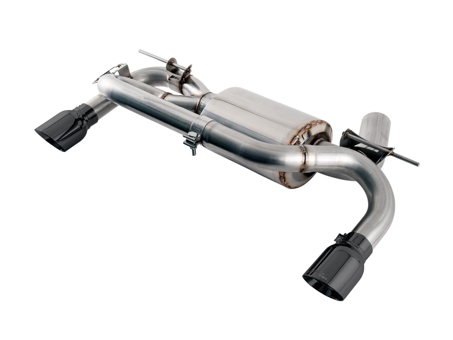 BMW F3X AWE Tuning 335i/435i Touring Edition Axle-Back Exhaust - Diamond Black Tips (102mm) - 3010-33030