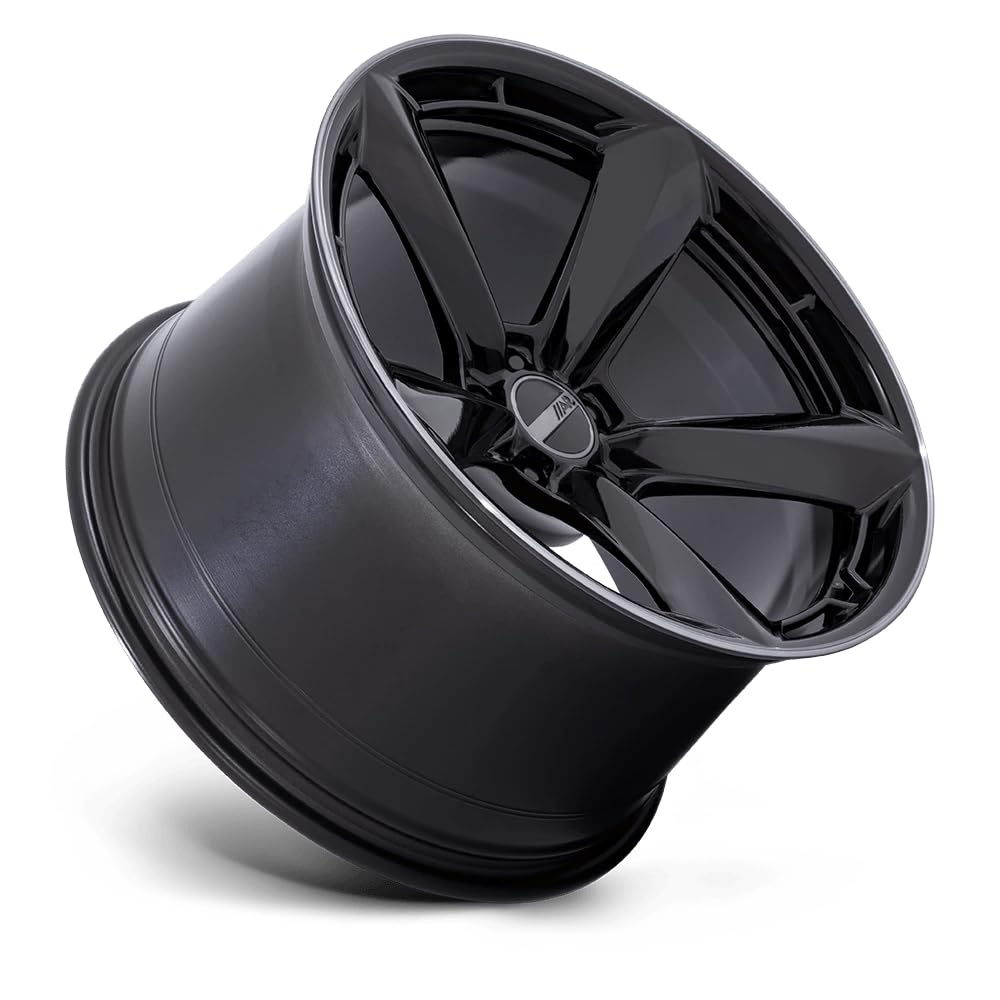 TTF American Racing 20X9.5 5X115 5.84 15mm GLOSS BLACK WITH DOUBLE DARK TINT LIP - AR946BT20951515