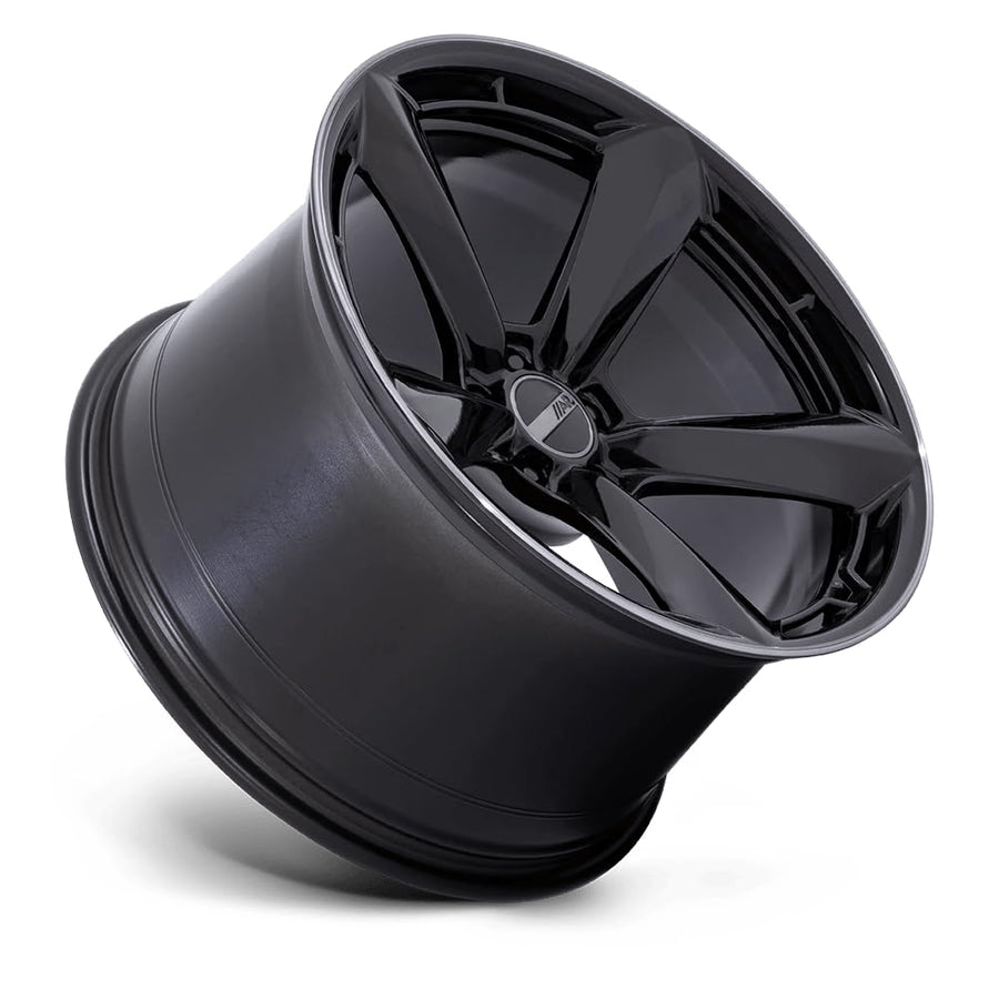 TTF American Racing 20X9.5 5X115 5.84 15mm GLOSS BLACK WITH DOUBLE DARK TINT LIP - AR946BT20951515