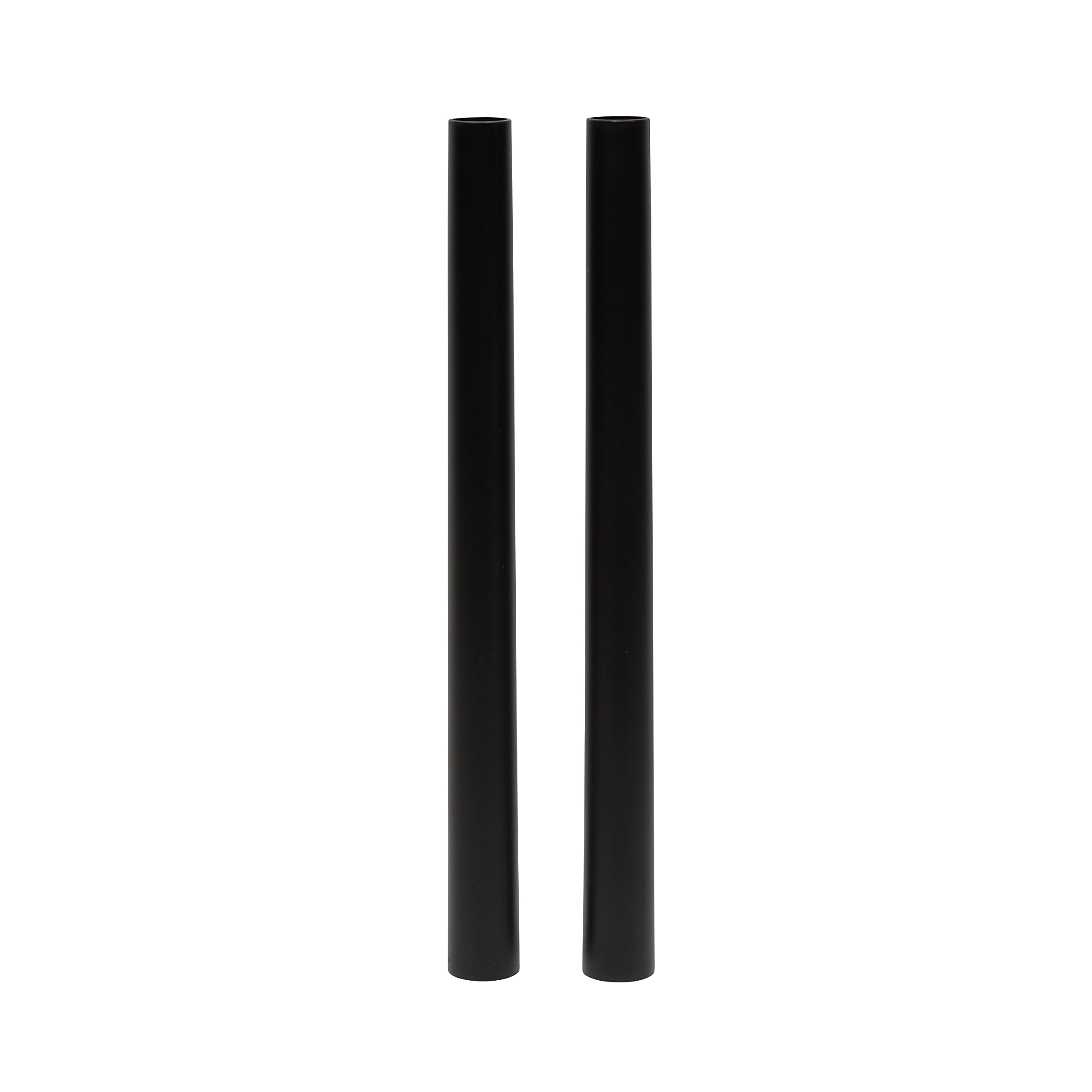 1.5 Inch Diameter Shop-Vac Extension Wands, Polypropylene, Black, (2-Pack)
