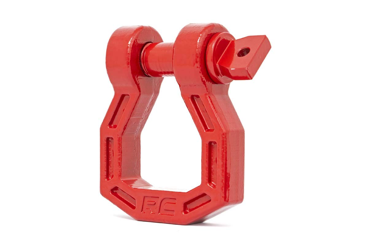 Forged Steel Rough Country D-Ring Shackle Set | Pair - RS119