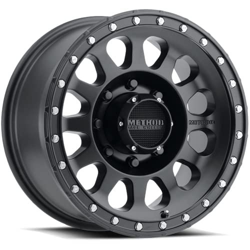 Black Method Race Wheels Wheel with Matte (20 x 10. inches /8 x 170 mm, -18 mm Offset)