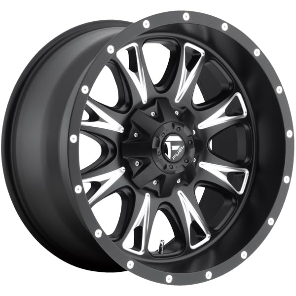 Throttle Fuel Offroad Wheels D513 18x9 8x6.5 NB5.00 01 125.2 Black Milled