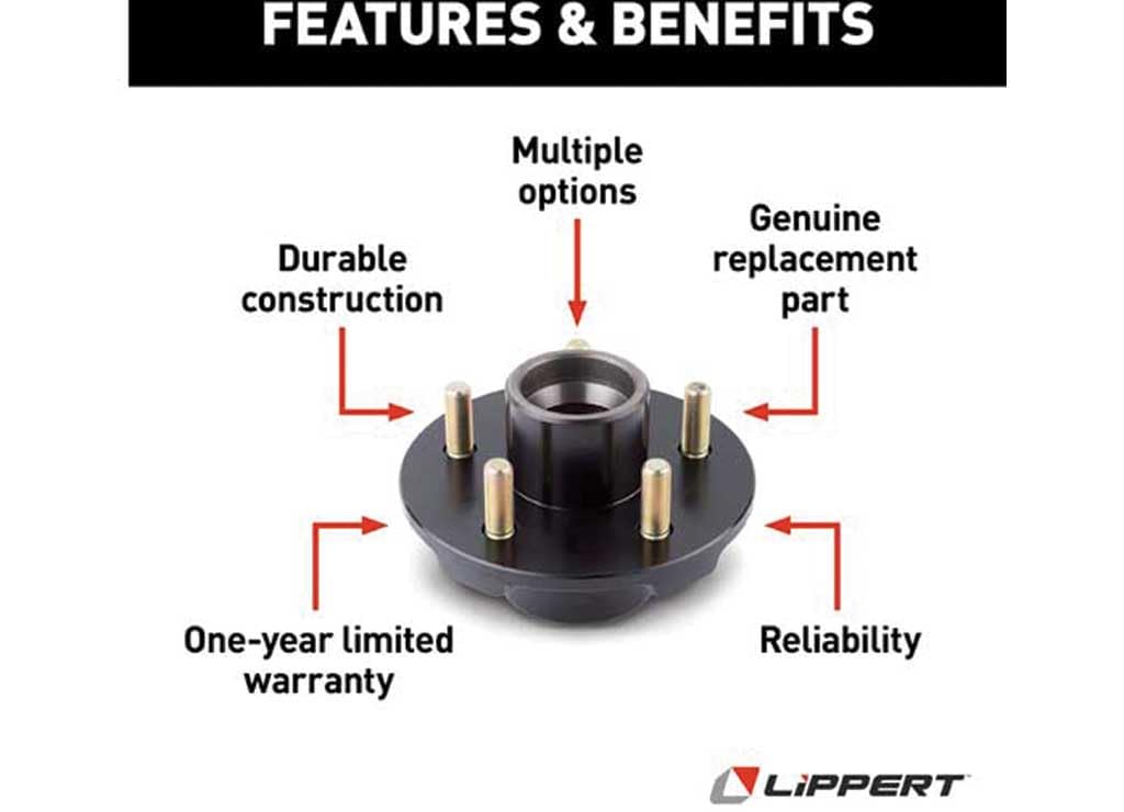 Lippert Components LIPPERT COMP 122098 Trailer Axle Idler Hub
