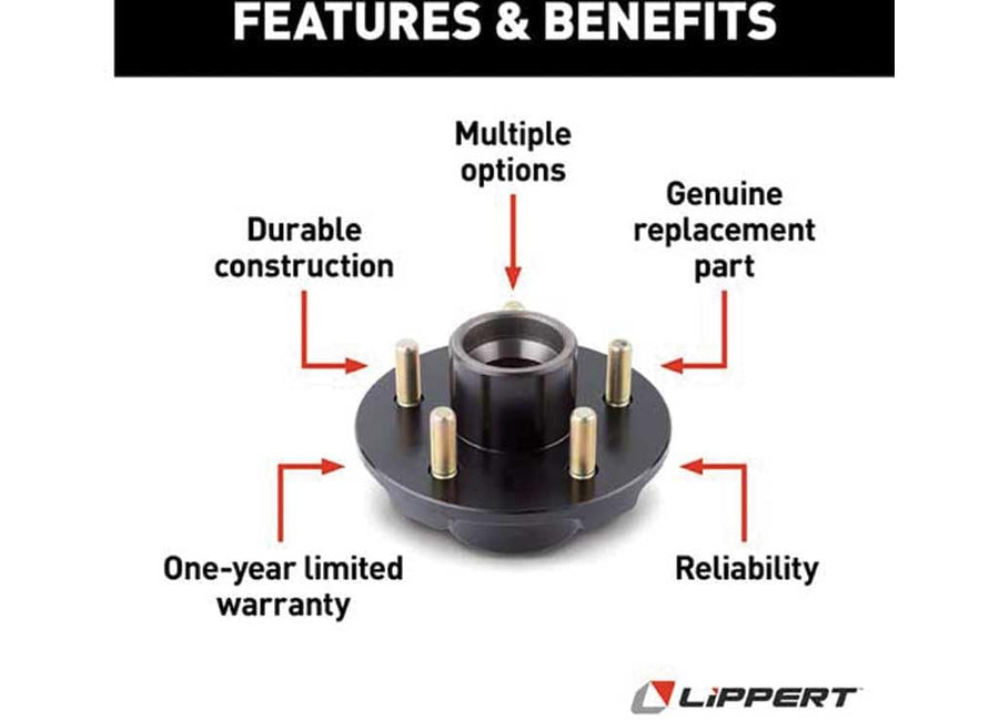 Lippert Components LIPPERT COMP 122098 Trailer Axle Idler Hub