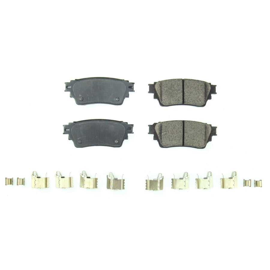 Power Stop Brake Kit Front For Mitsubishi Eclipse Cross 2018-20 |Eclipse Cross 2022-24 |Outlander 2017-20 |Outlander 2022-24 - Ceramic Brake Pads With Installation Hardware, 17-2135