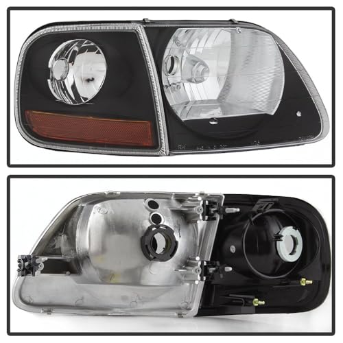 OEM Style Xtune Headlights (HD-JH-FF15097-L-SET-BK) (Akkon)