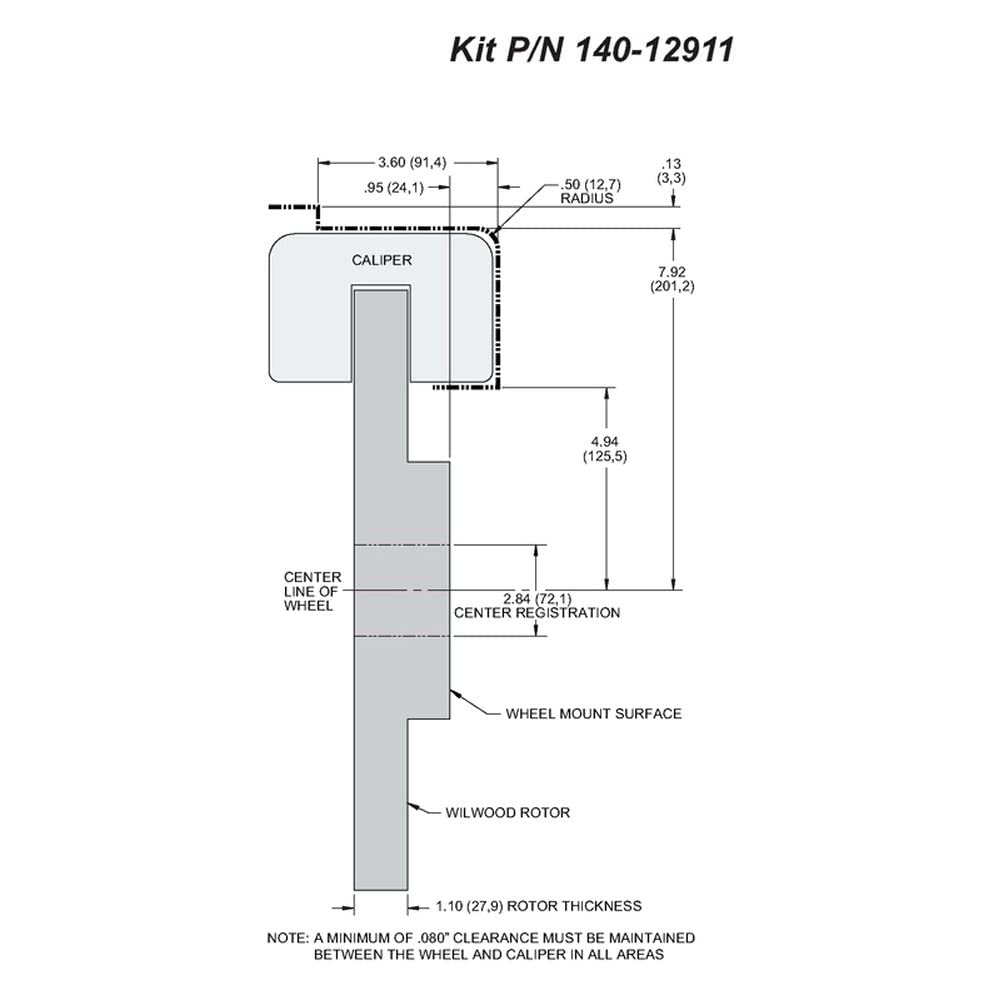 Front Hat Kit FNSL6R, 14.00", Drill, Red