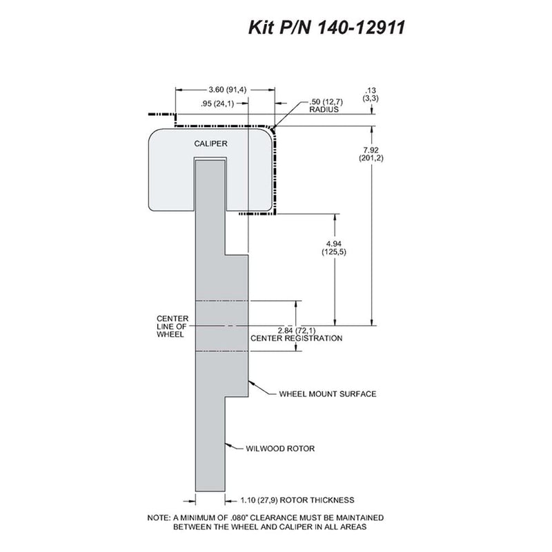 Front Hat Kit FNSL6R, 14.00", Drill, Red