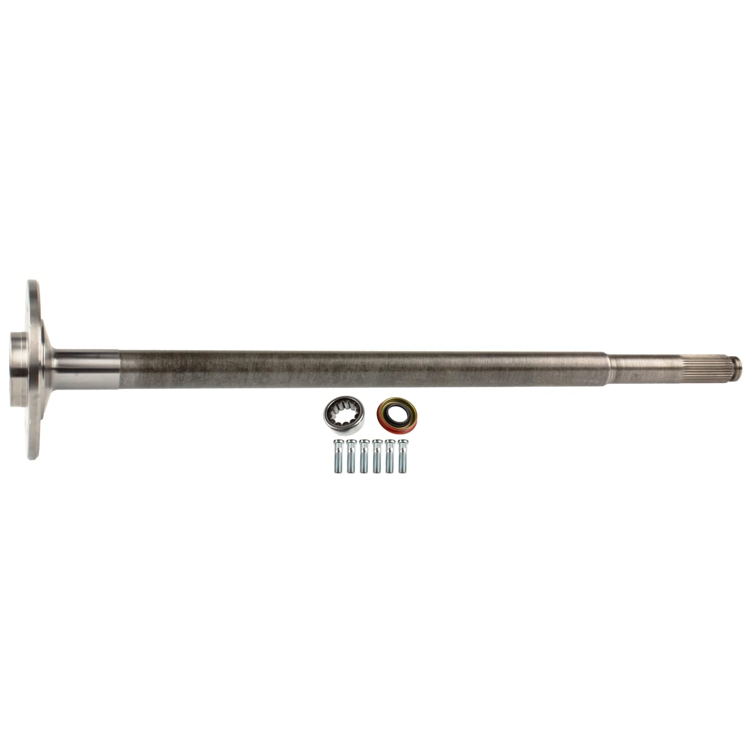 EXCel Axle Shaft Assembly Drive For GM 9.5" (14 Bolt); 33.125" Overall Length; 6 X 5.5 Lug Pattern; 33 Spline; Includes Bearing, Seal And Studs