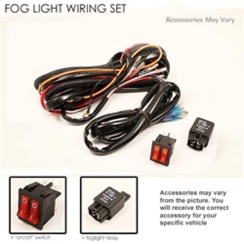 Projector Spyder Auto 5075147 Halo Style Fog Lights Black/Smoke