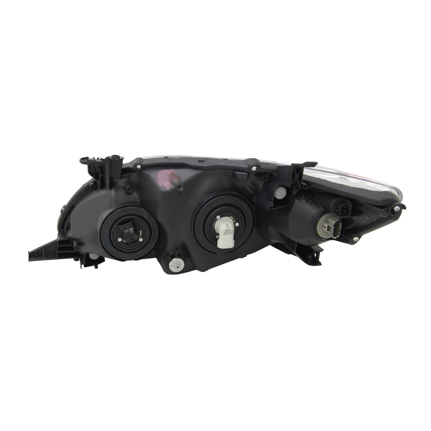 Left TYC Headlight Assembly Compatible with 2011-2013 Toyota Corolla