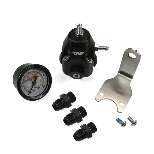 DWR1000C DeatschWerks AFPR + Pressure Gauge + 6AN Fittings - Anodized