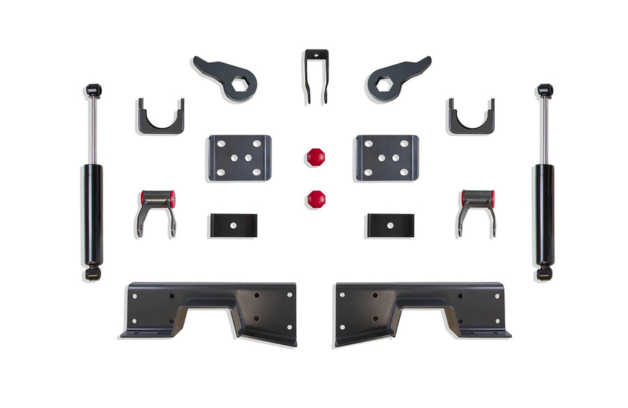 5" LOWERING Box KIT Including FLIP KIT, Shackles, C-Notch, Torsion Keys & Rear Shocks Max Trac Suspension Part# 200950T