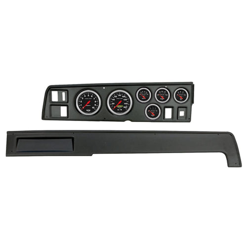 AutoMeter Dash Kit Direct Fit, (3 3/8" X2, 2 1/16" X4), Dodge Charger 68-70, Sport-Comp (2907-11)
