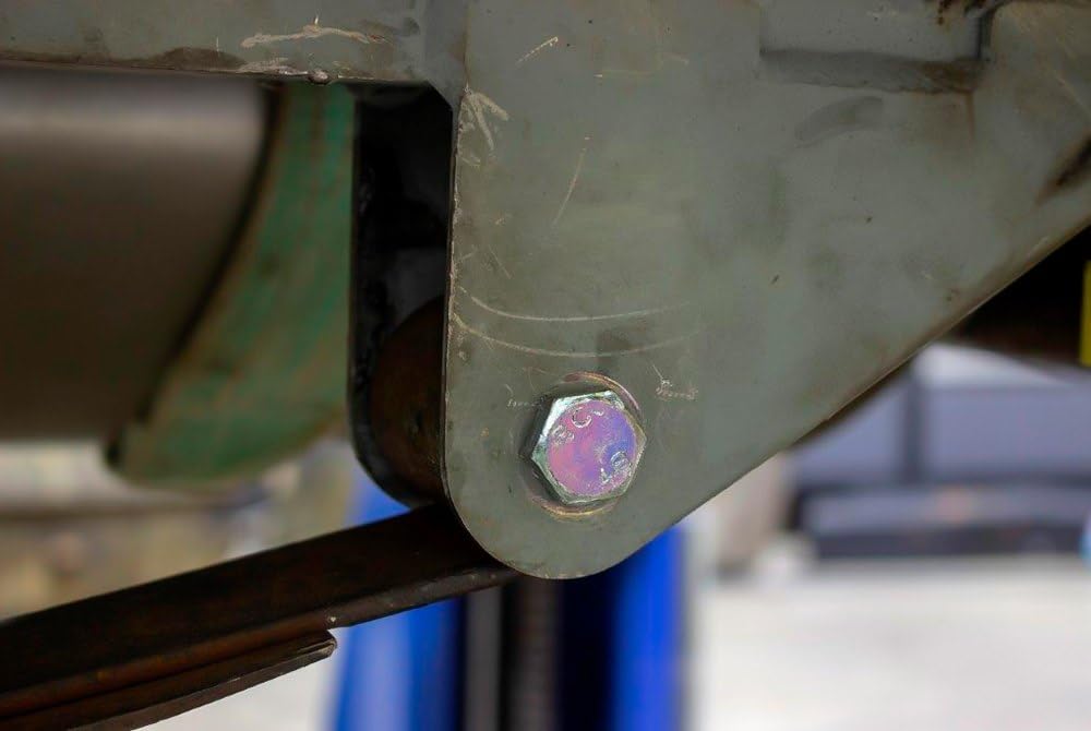 Leaf Spring Mount Rear Right Raw Steel