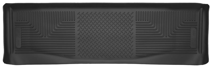 Husky Liners Floor Mats X-act Contour | Fits 2011-2016 Ford F-250/F-350 Crew Cab | 2nd Row, 1-pc Black - 53401