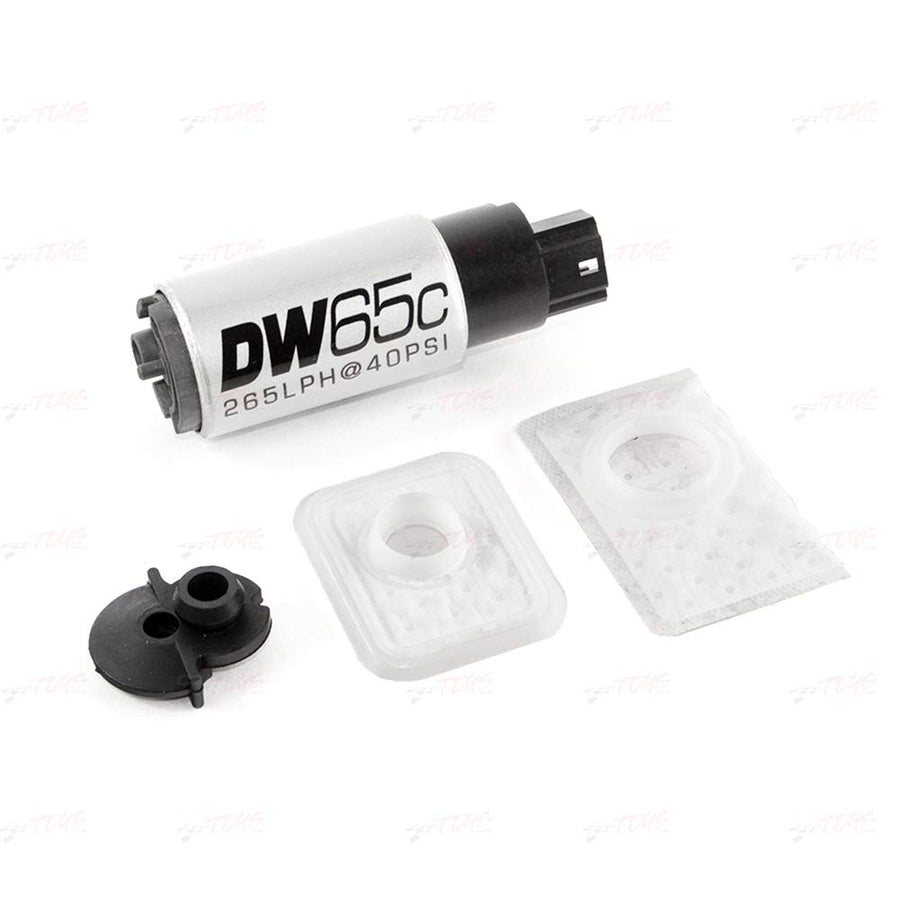 265LPH Deatschwerks Compact Fuel Pump W/9-1051 Install Kit