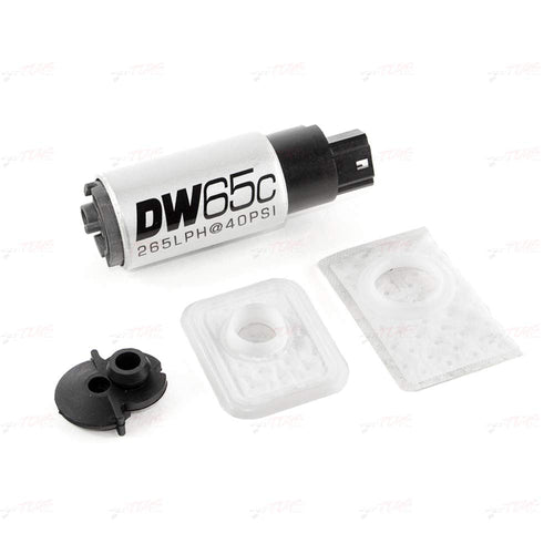 265LPH Deatschwerks Compact Fuel Pump W/9-1051 Install Kit