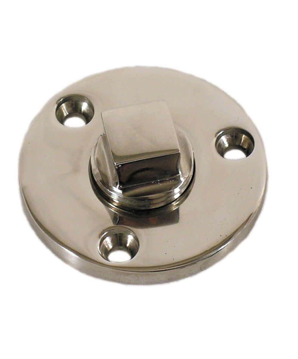 Whitecap 6351C Stainless Steel Garboard Drain Plug - IPT 1/2"