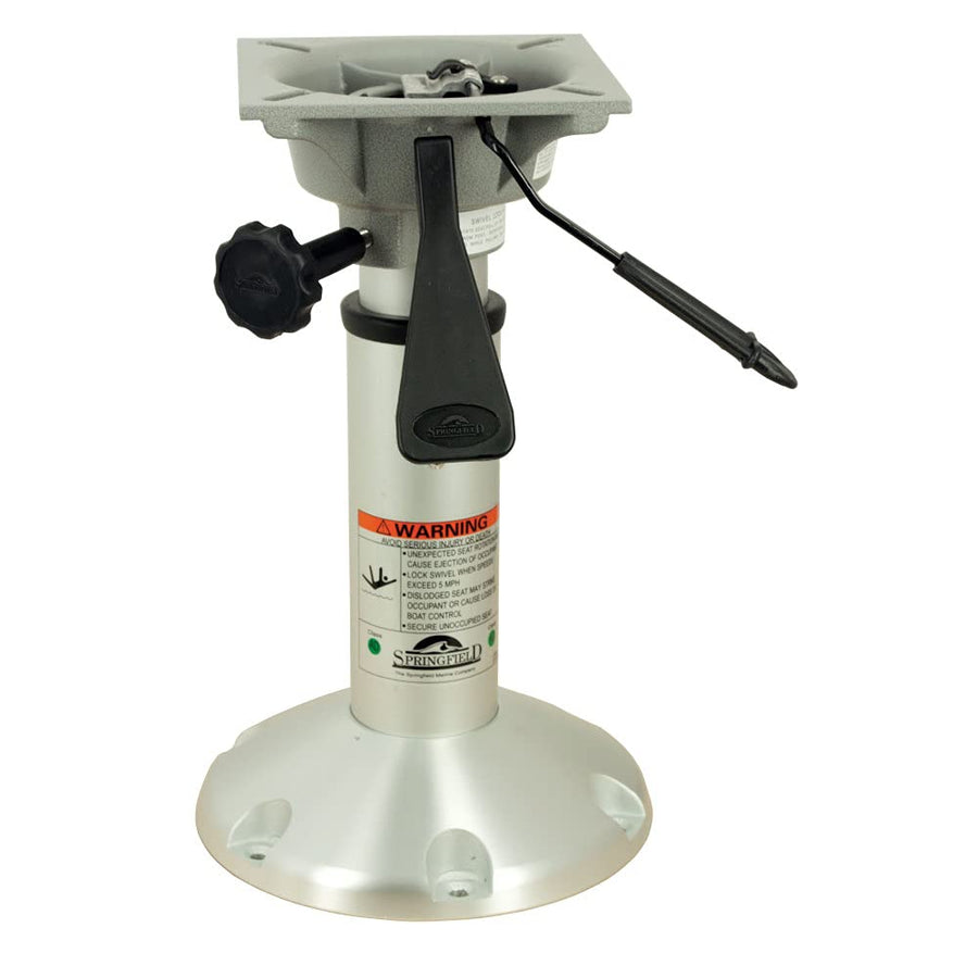 Mainstay Springfield Marine 1250100-L1 Air-Powered Pedestal - 14"-20", Regular 2-3/8" Swivel