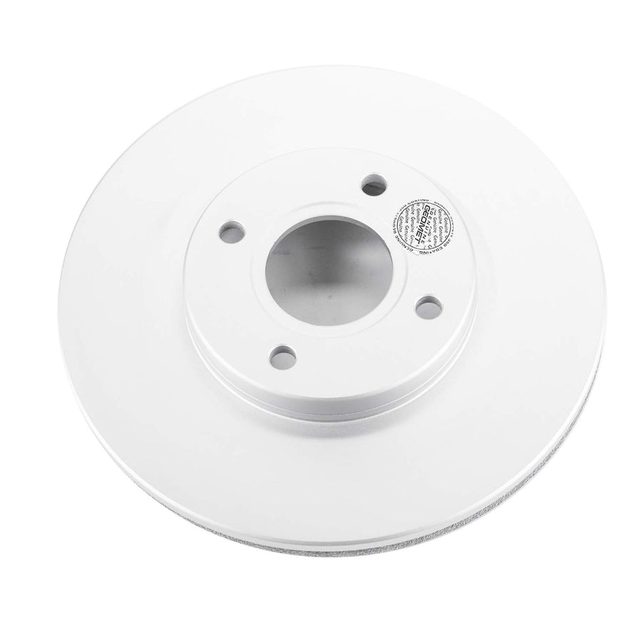Power Stop AR85167EVC Genuine Geomet Coated Front Brake Rotor For Ford Fiesta 2014-2019 [Model Specific]