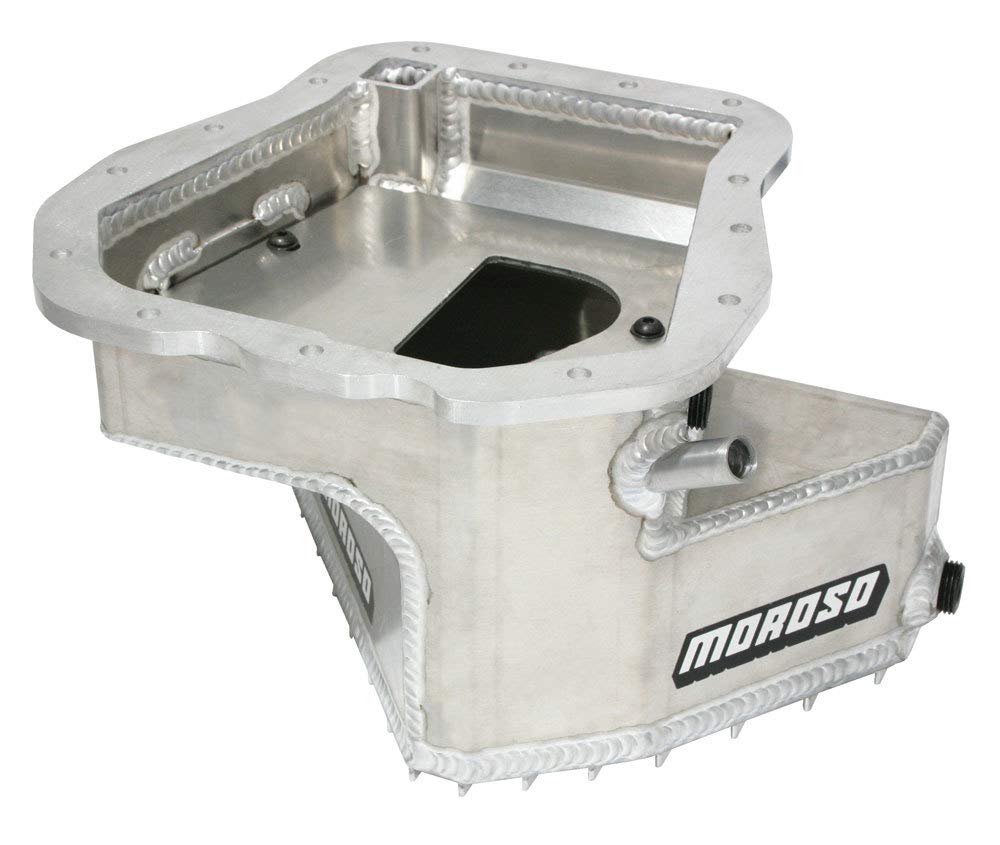 Moroso Aluminum Wet Sump Oil Pan 20965 with Windage Tray for Subaru