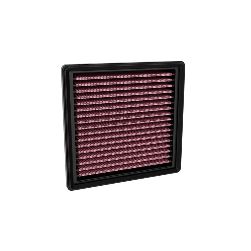 K&N Original High-Flow Lifetime Engine Air Filter: Increase Power & Acceleration, Washable, Premium: Compatible with 2018-2025 Lexus: LC500, LS500, 33-5133