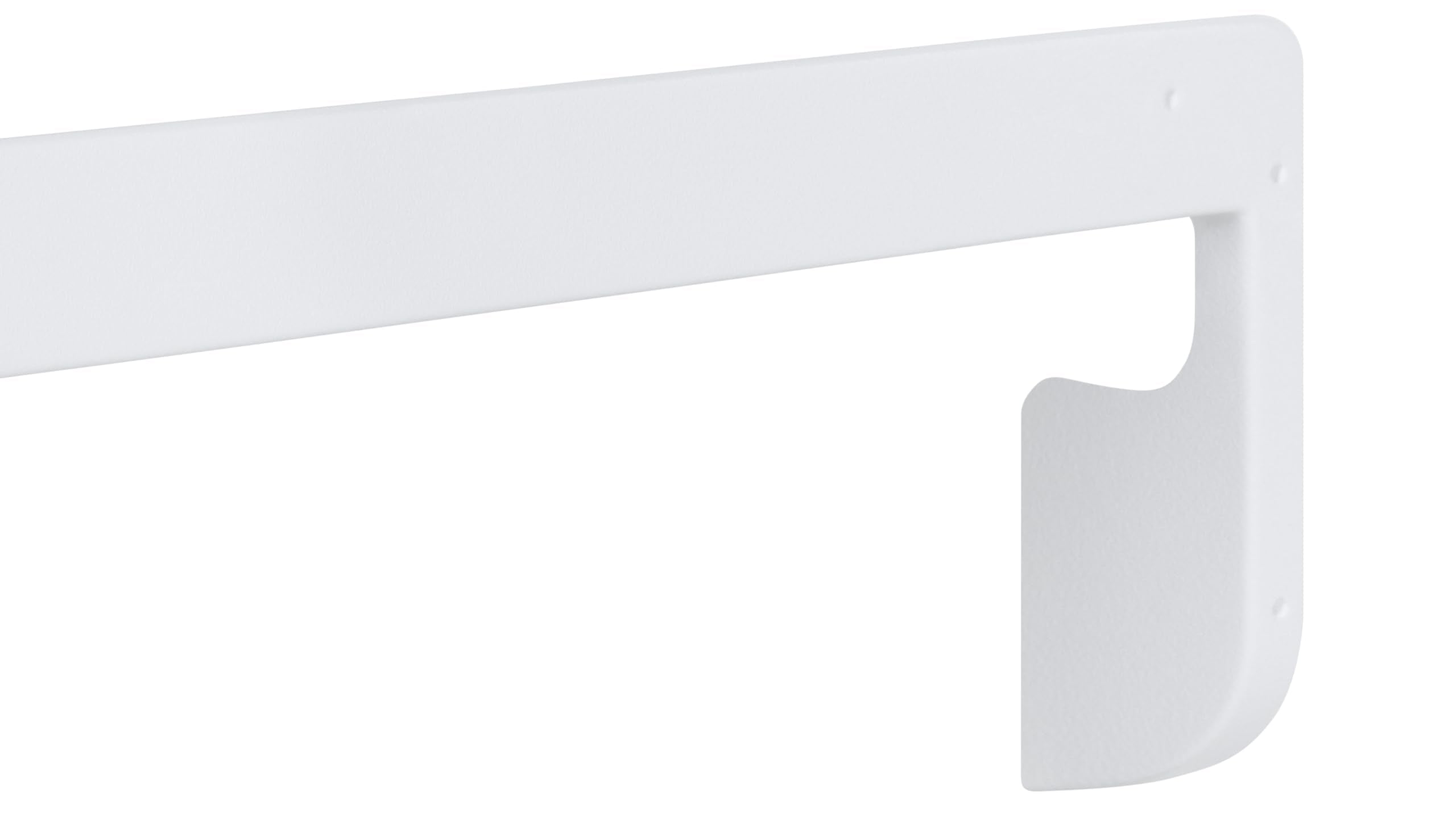 ICON 14381 Polar White Step Trim, Keystone