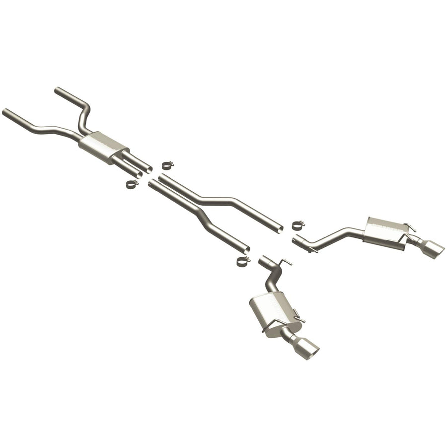 Large MagnaFlow Stainless Steel Performance Exhaust System Kit 15089