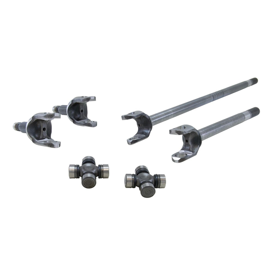 4340 Chrome-Moly Yukon Replacement Axle Kit for Dodge Dana 60 Front Differential with 35 Spline