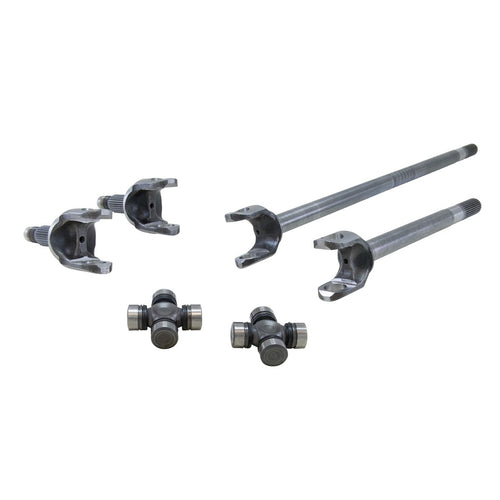 4340 Chrome-Moly Yukon Replacement Axle Kit for Dodge Dana 60 Front Differential with 35 Spline