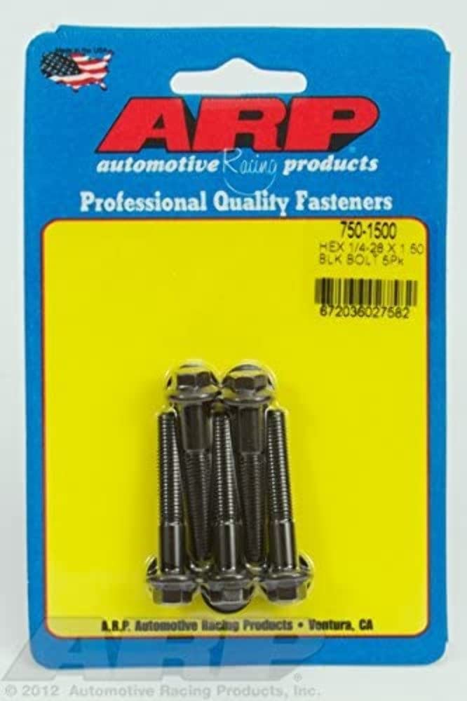 Hex ARP (750-1500) Oxide Bolt, Black