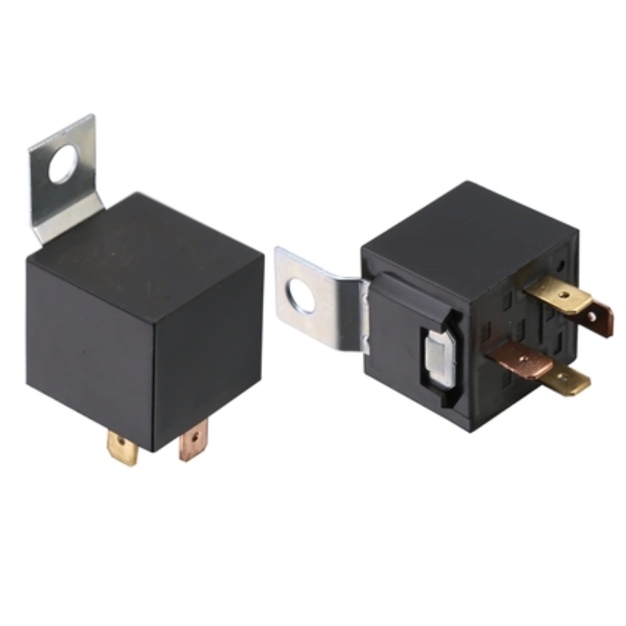Bulldog 42071-60A Winch Relay for Compressor Switching 4-Pin Black Sold Each