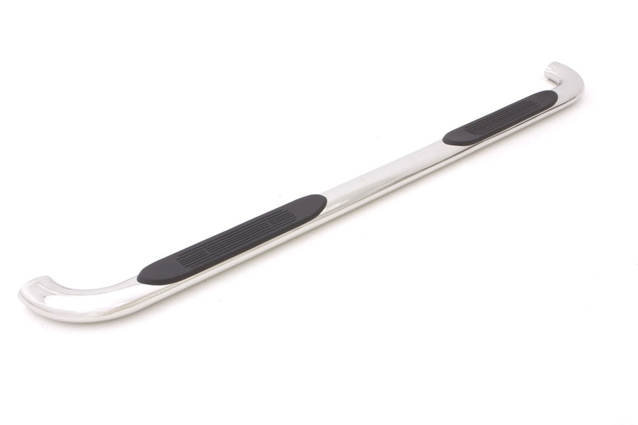 Lund 4" Oval Bent Polished Stainless Steel Nerf Bars for 2009-2018 Dodge Ram 1500, 2010-2018 Ram 2500/3500 Crew Cab, Silver